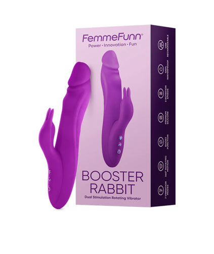FemmeFunn Vortex Booster Rabbit Purple