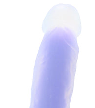 Load image into Gallery viewer, Luminous Glow In The Dark Dildo in Blue