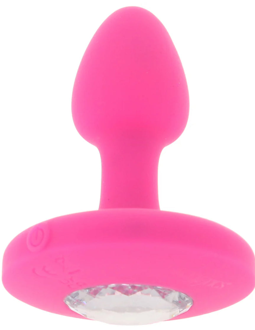 Cheeky Gems Small Vibrating Probe in Pink