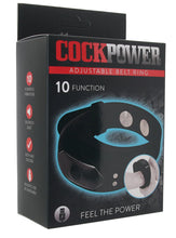Load image into Gallery viewer, Cockpower Adjustable Belt Vibrating Ring
Nasstoys