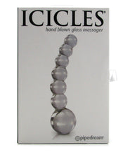 Load image into Gallery viewer, Icicles No. 66 Glass Dildo in Clear