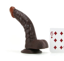 Load image into Gallery viewer, Real Skin Whoppers 8 Inch Dildo in Brown